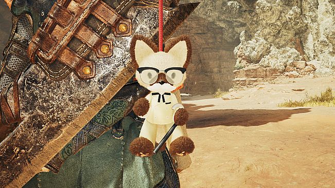 Monster Hunter Wilds - Pendant: KFC Colonel Felyne