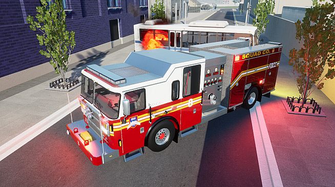 Into The Flames - Tower Ladder Vehicle