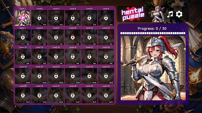 Hentai Puzzle: Sarah