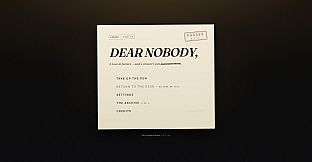 Dear Nobody