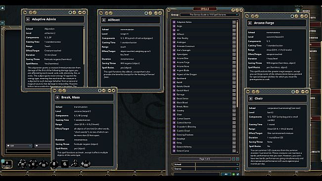 Fantasy Grounds - The Genius Guide to 110 Spell Variants