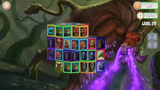 Mahjong Dimensions 3D - Monster Avatar Three