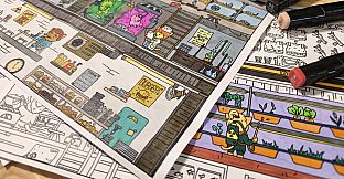 FIND ALL: Bunker - Coloring Book