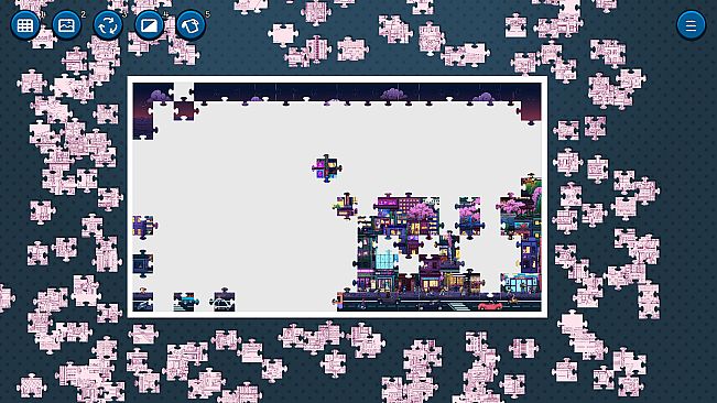 Hidden Cats in Jigsaw Puzzle - Tokyo