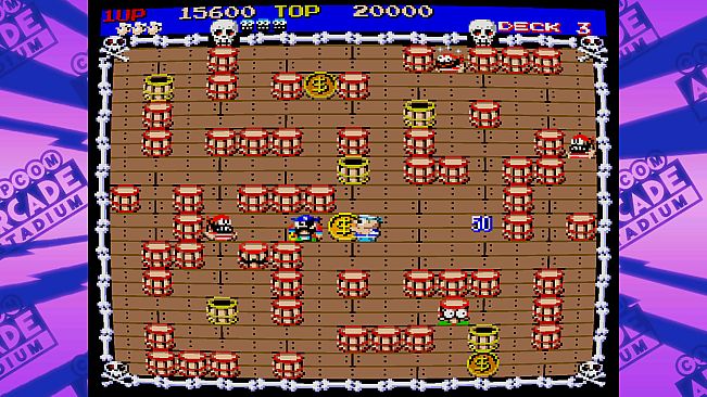 Capcom Arcade Stadium：PIRATE SHIP HIGEMARU