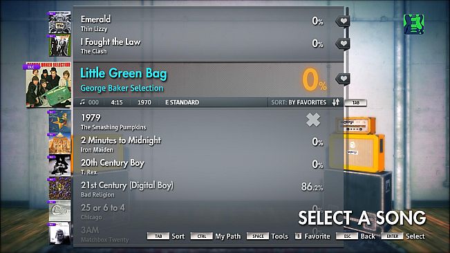 Rocksmith 2014 – George Baker Selection - “Little Green Bag”