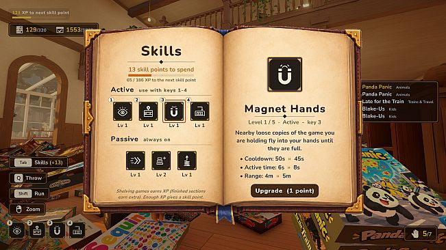 The Cozy Board Game Shop: Tidy Up