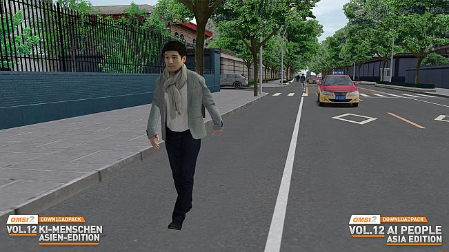 OMSI 2 Add-on Downloadpack Vol. 12 - AI People - Asia Edition