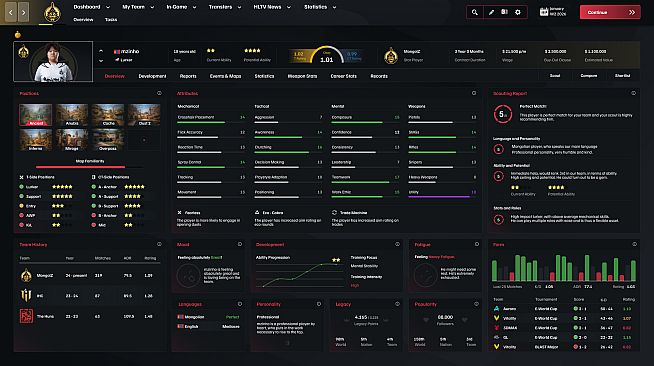 Rush B: Esports Manager