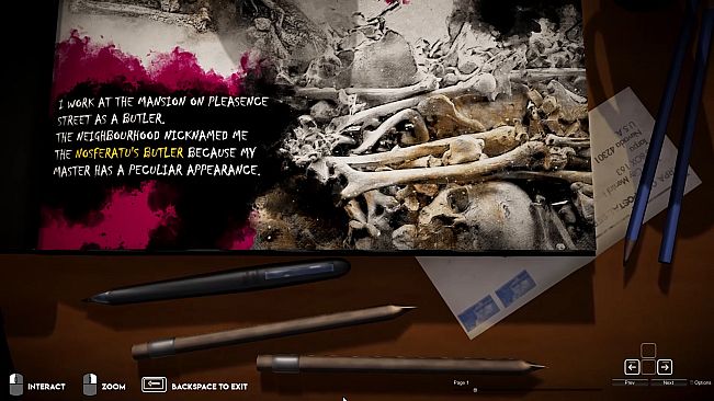 Nosferatu's Butler: Macabre Annotations