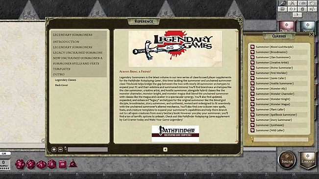 Fantasy Grounds - Legendary Summoners