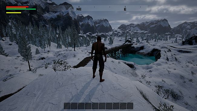 Der Pfad des Pinguins