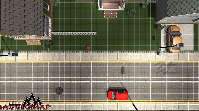 Virtual Battlemap DLC - Modern Town