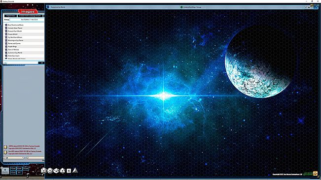 Fantasy Grounds - Star Battles: All Alone in the Black Space Map Pack