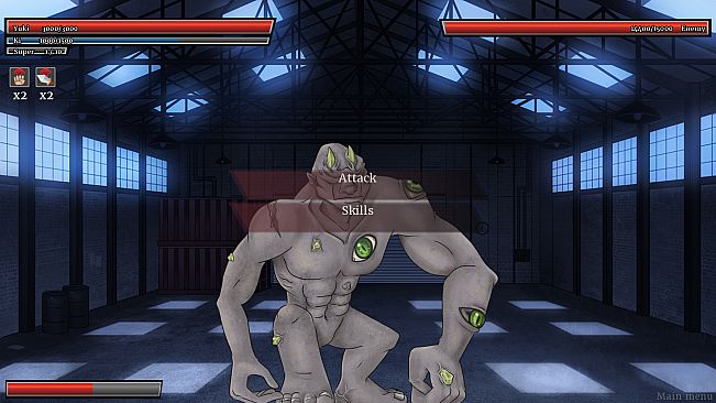 Winter's empty mask - Boss Rush