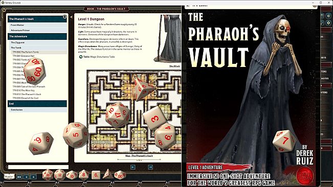Fantasy Grounds - The Pharaoh's Vault - Level-1