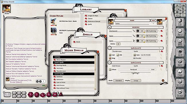 Fantasy Grounds - D&D Monk Class Pack