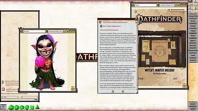 Fantasy Grounds - Pathfinder RPG - Pathfinder Bounty #5: Witch's Winter Holiday