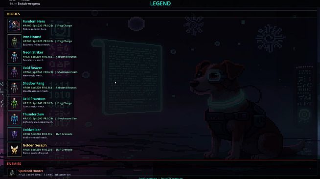 Cyberpunk Neon Survivor