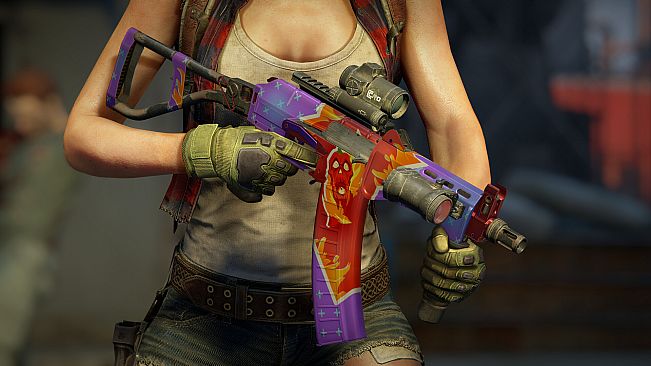 World War Z: Burning Skulls Weapons Skin Pack