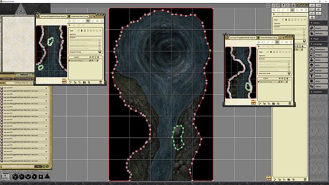 Fantasy Grounds - Pathfinder RPG - Map Pack - Sea Caves