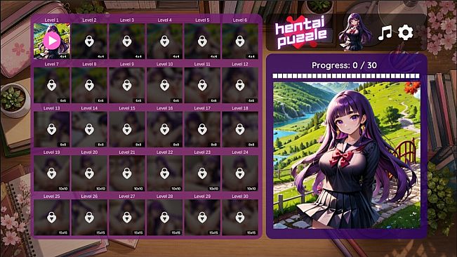 Hentai Puzzle: Midori