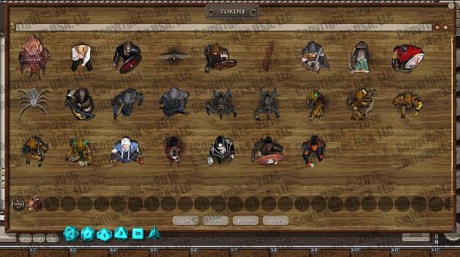 Fantasy Grounds - Darkwoulfe's Token Pack Volume 13