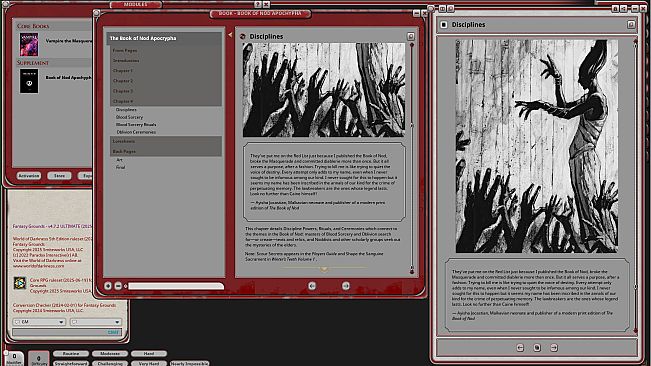 Fantasy Grounds - Vampire: The Masquerade - The Book of Nod Apocrypha