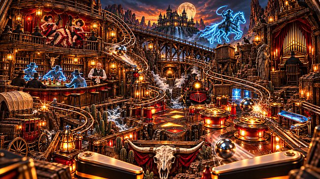 Pinball Western Halloween Haunted House