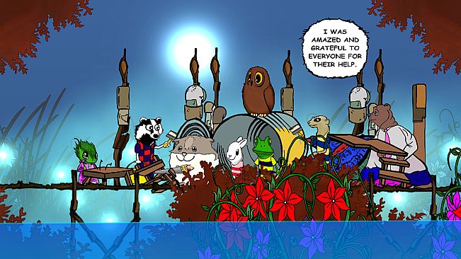 Visual novel for the kids: Lumi And Baby - Hamster And Baby Dragon