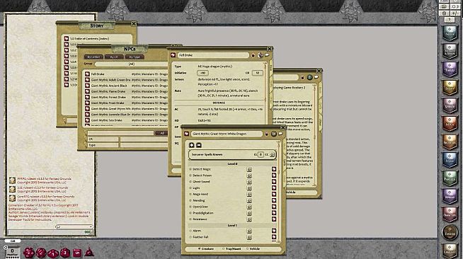 Fantasy Grounds - Mythic Monsters #13: Dragons (PFRPG)