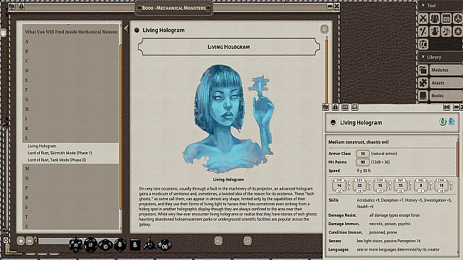 Fantasy Grounds - Mechanical Monsters