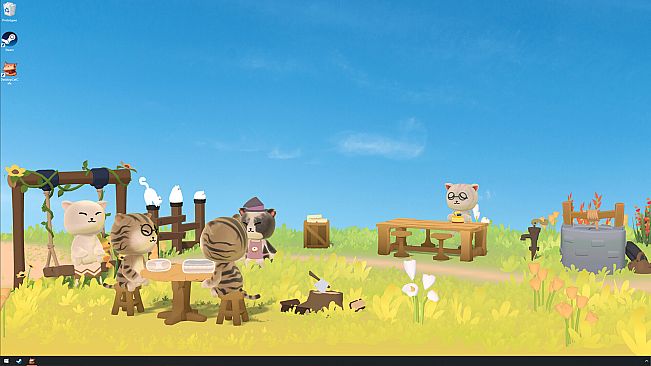 Desktop Cat Cafe