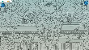 Hidden Capybaras with Orange in the Whimsical Library