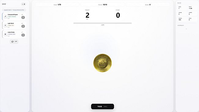 A cointoss roguelike