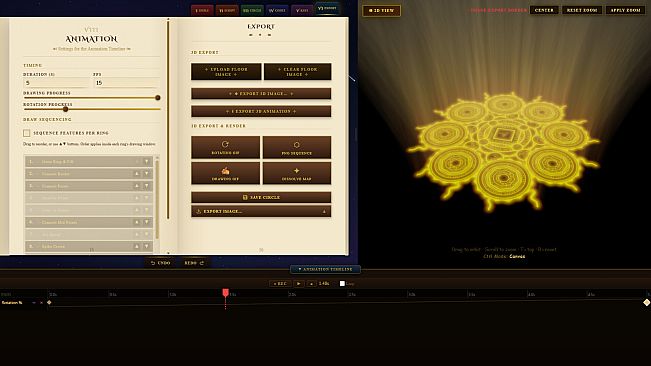 Magic Circle Generator