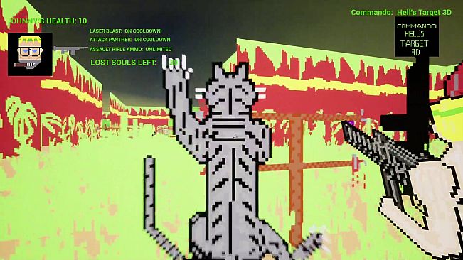 Commando:  Hell's Target 3D