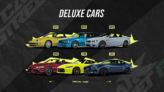 CarX Street - Deluxe Cars