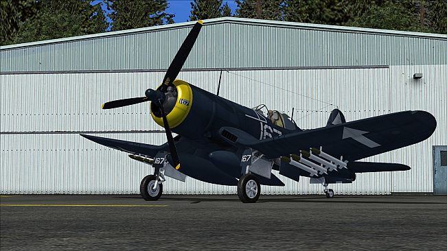 FSX Steam Edition: Aircraft Factory F4U Corsair