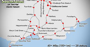 Trainz Plus DLC - Southfolds - UK Third Rail Electric Network
