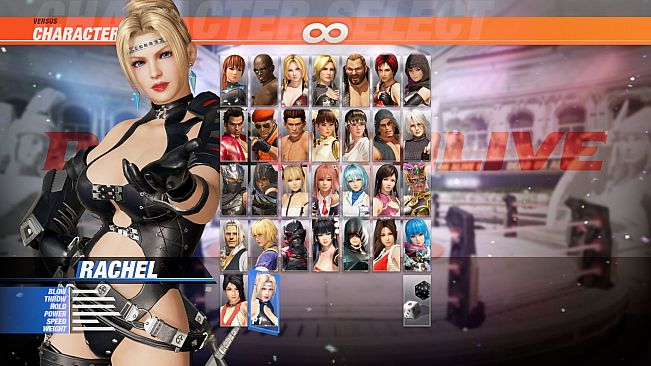 DOA6 Character: Rachel