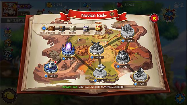 Legend of Heroes : Eternal Arena