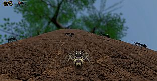 A little Jumpingspider's Garden Adventure (Day 1+2)