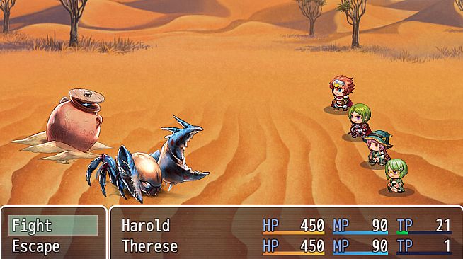 RPG Maker MZ - Nemo's Desert Battlers Pack 1