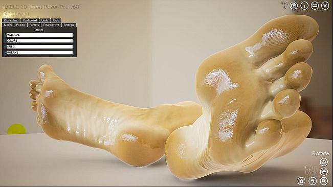 HAELE 3D - Feet Poses Pro - Drawing References