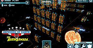 DEFENDER OF EARTH VS THE ALIEN ARMADA