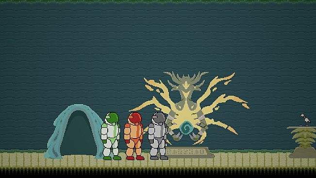 The Mystery Fountain in Space