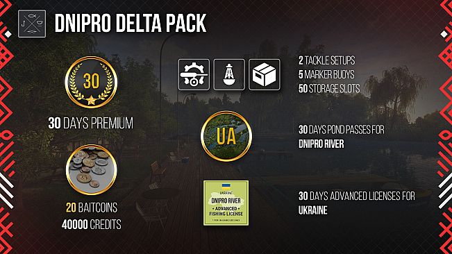 Fishing Planet: Dnipro Delta Pack