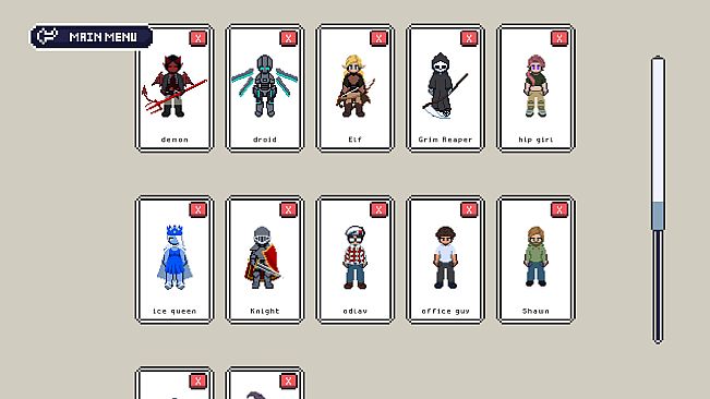 Just A Pixel Character Creator