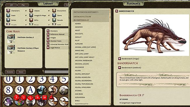 Fantasy Grounds - Pathfinder RPG - Bestiary 3 Pack (PFRPG)